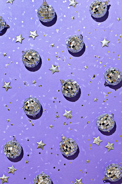 Mirror balls and confetti