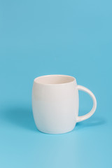 Blue shades with white cup