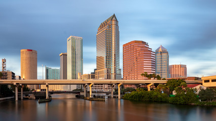 Fototapeta na wymiar Downtown Tampa, Florida
