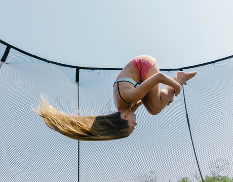 Trampoline fun
