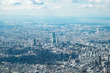 大阪風景・空撮