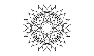 vector illustration of mandala