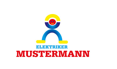  Elektriker Logo ,  Elektroinstallateur  Logo , Elektrotechniker Logo 