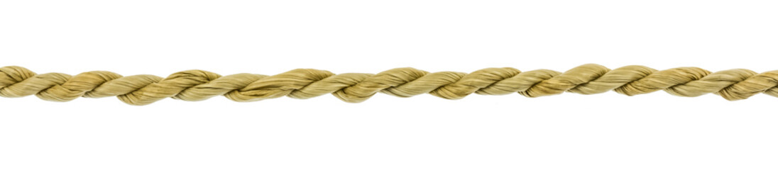 Cordelette en fibres végétales naturelles 