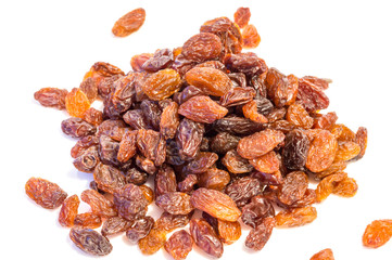 Raisins sultanas (dried grapes).