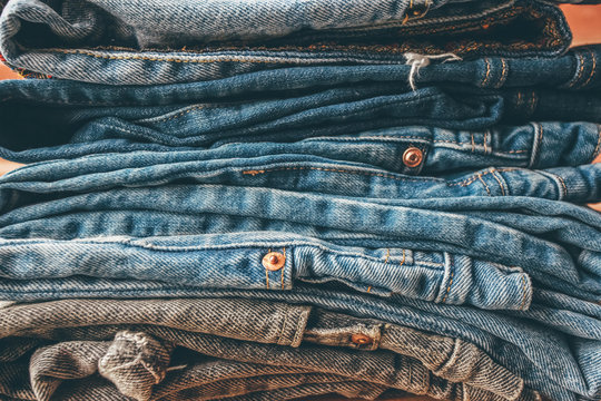 Stack of Denim