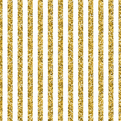 Seamless vector pattern with gold element