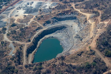 Opencast mine