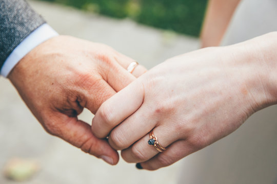 Holding hands