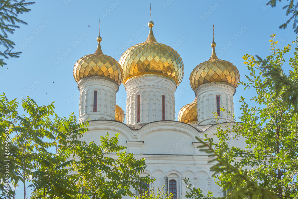 Wall mural Ancient Russian monastery of the Holy Trinity in Kostroma