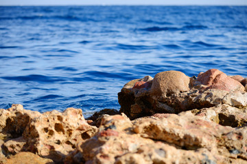 Seascape near Dahab, Egypt