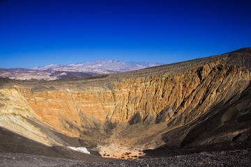 Huge Crater in Death Valley National Park