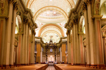 Inside of Catholic Church