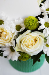 Bouquet of white flowers