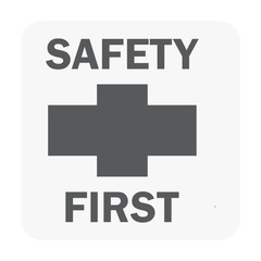 Obraz premium car safety icon