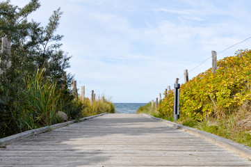 Fototapeta premium Weissenhaus, Ostsee