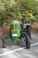 old tractor