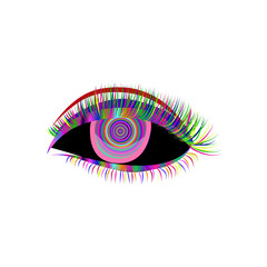 eye vector concept