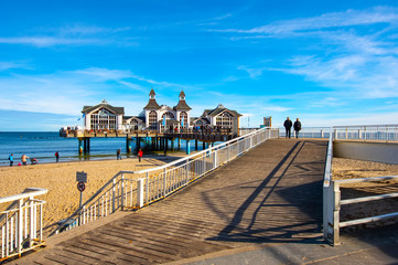 Seebrücke Binz auf Rügen