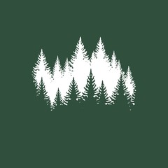 Силуэт леса © Abundzu