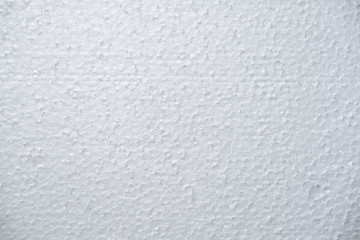 texture of white styrofoam