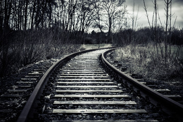 Fototapeta premium Gleise
