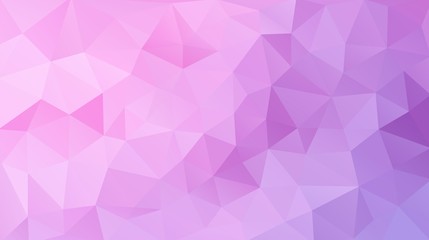 Obraz premium Flat pink triangle background