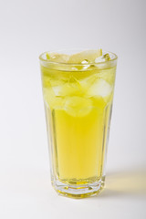Alcohol cocktail drink on a white background