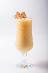 Alcohol cocktail drink on a white background
