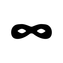 mask. Simple vector robber.