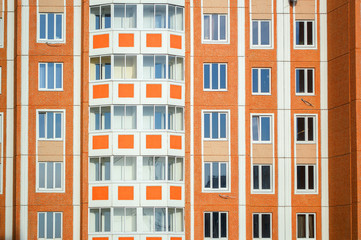 Fototapeta premium Housing in the new district of the city