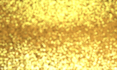 Gold bokeh holyday background