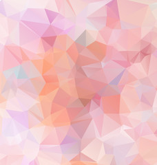 abstract triangular background texture, low poly style full color spectrum rainbow