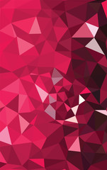abstract triangular background texture, low poly style full color spectrum rainbow