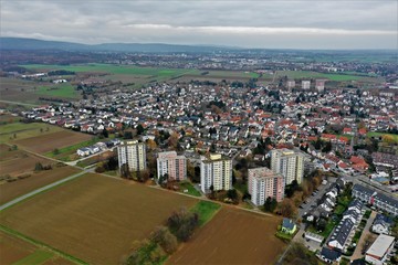 Steinbach in Hessen aus der Luft