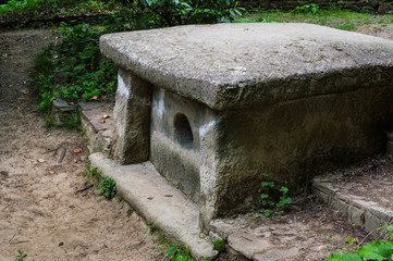 The dolmen resort on the South of Russia in Sochi