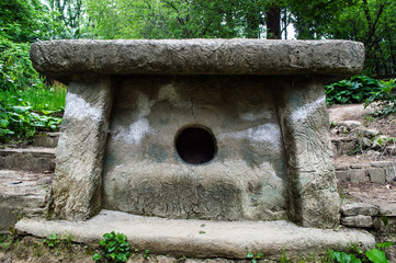 The dolmen resort on the South of Russia in Sochi