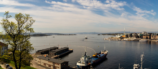 Hafen in Oslo