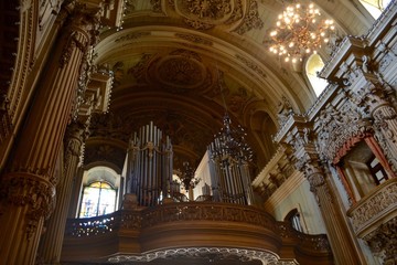 interior of church of st francis in rio de janeiro