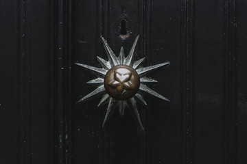 Doorknob of the church door