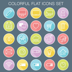 Icons set - vector design