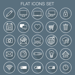 Icons set - vector design