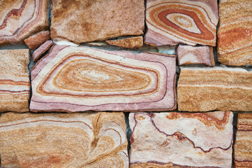 finishing stone with beautiful pattern