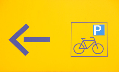 Schild Fahrradparkplatz