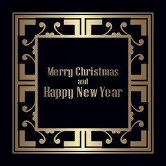 Art Deco Vintage Frame