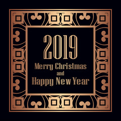 Art Deco Vintage Frame