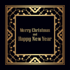 Art Deco Vintage Frame