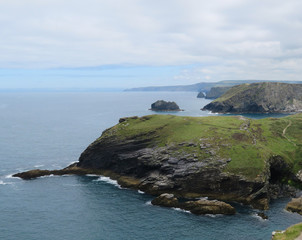 tintagel cliffs