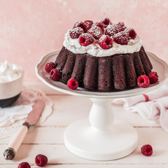 Chocolate Raspberry Cake