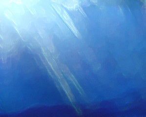 Artistic Underwater light rays background           